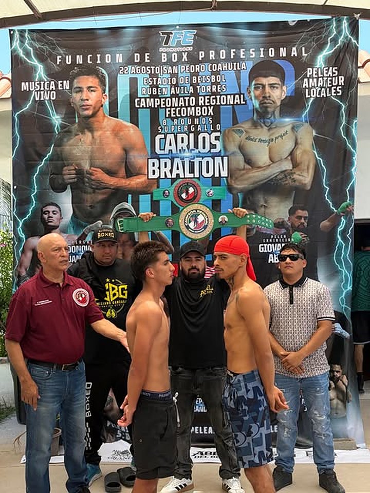 Weigh-in day with EGBG fighter
